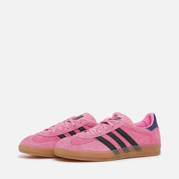 Adidas Gazelle Indoor Bliss Pink Purple IE7002 Women's Size 5 - Picture 3 of 6